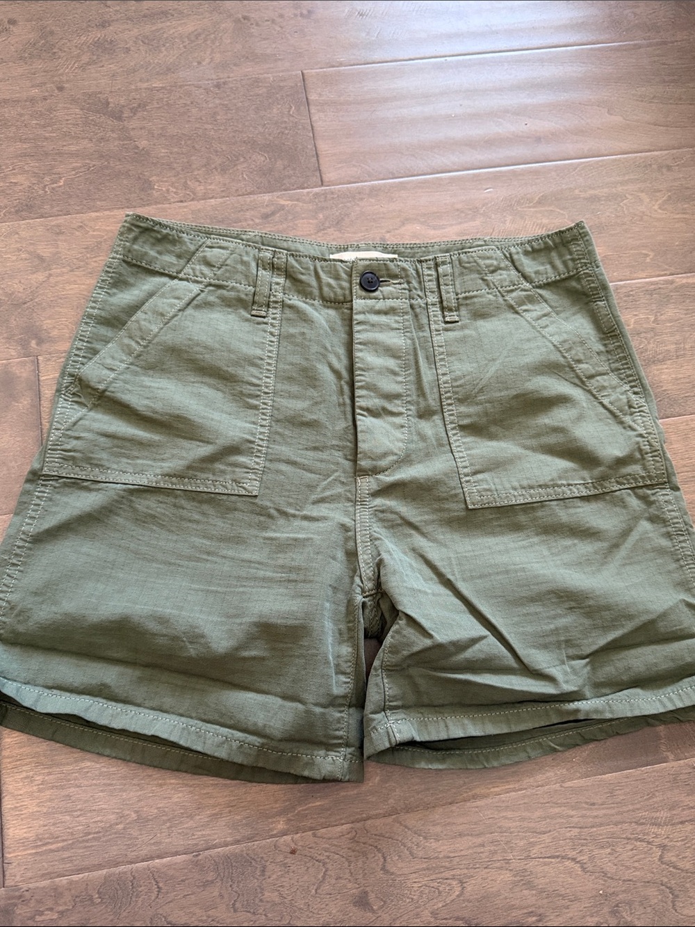 Lucky Brand Olive Green Utility Shorts
